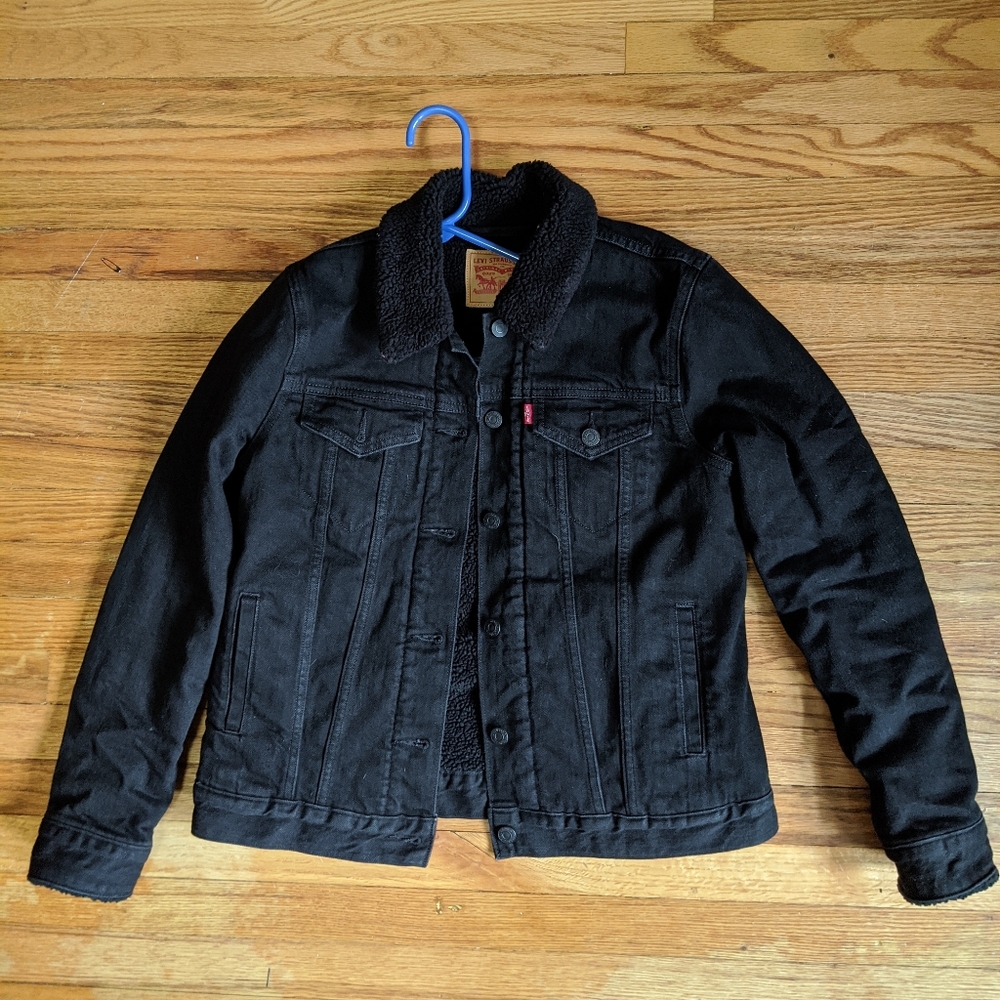 Levi's Denim Sherpa Jacket